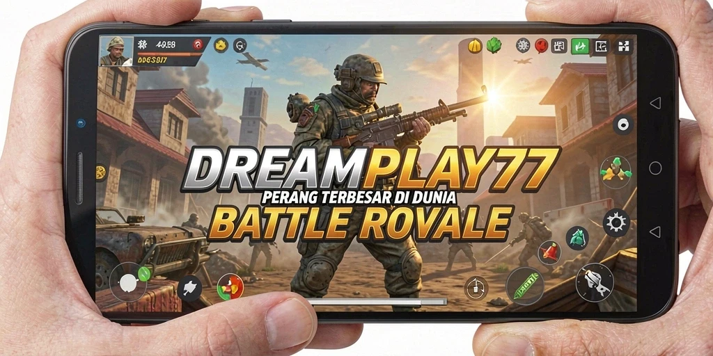 Gameplay intens di dunia Battle Royale DREAMPLAY77.