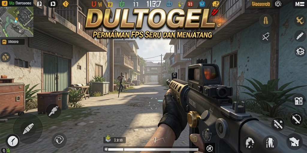 Tangkapan layar gameplay intens dari DULTOGEL.