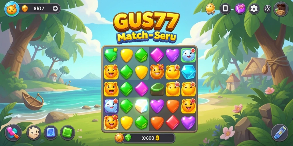 Tampilan menarik dari gameplay GUS77 yang seru.