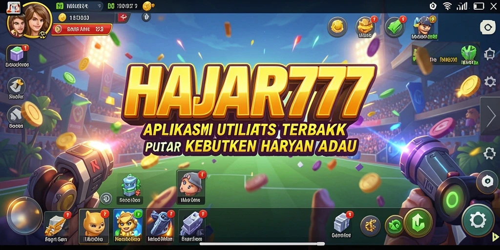 Tampilan antarmuka HAJAR777 yang menarik dan fungsional.