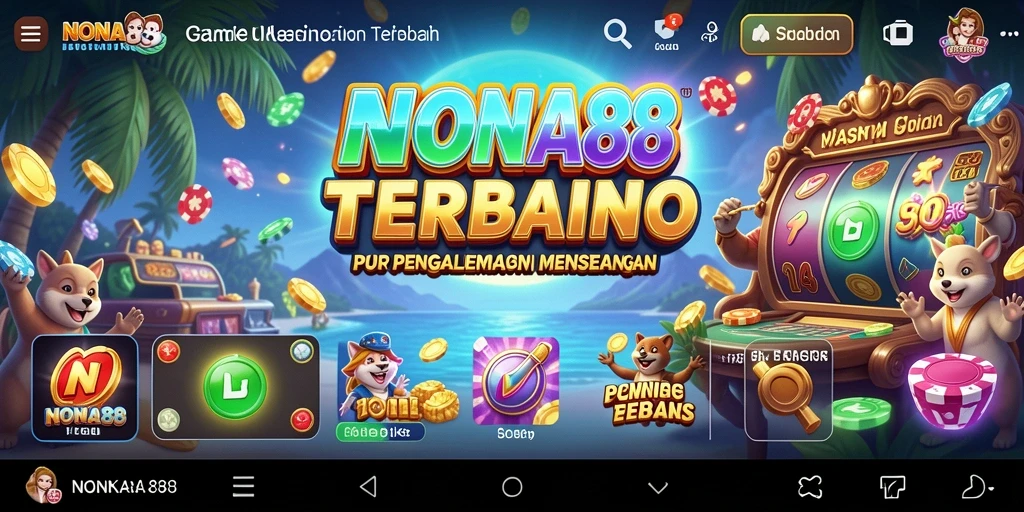 Gameplay NONA88 yang menarik di aplikasi kasino.