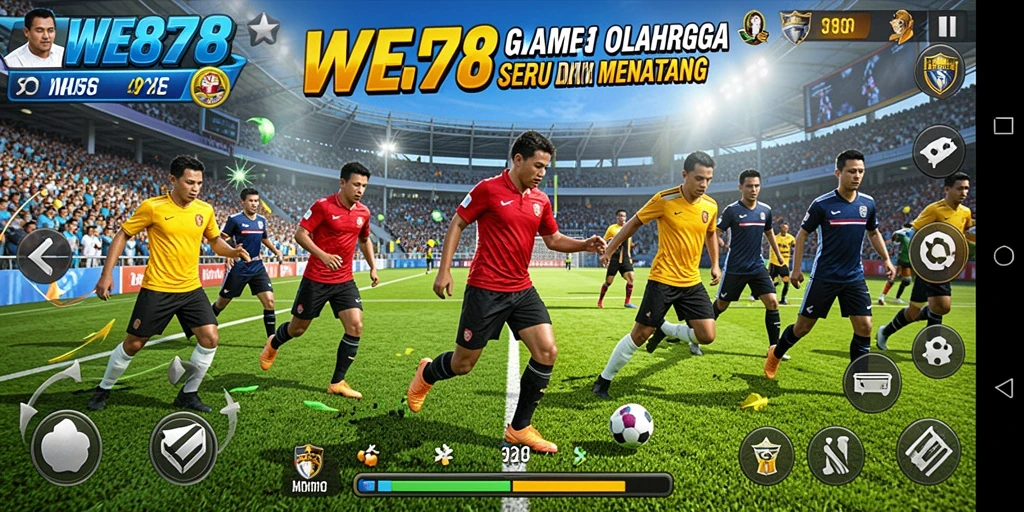 Tampilan gameplay seru dari WE878 yang penuh aksi dan strategi.