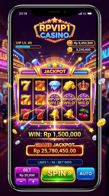 Tampilan antarmuka pengguna rpvip1 yang sederhana dan intuitif.